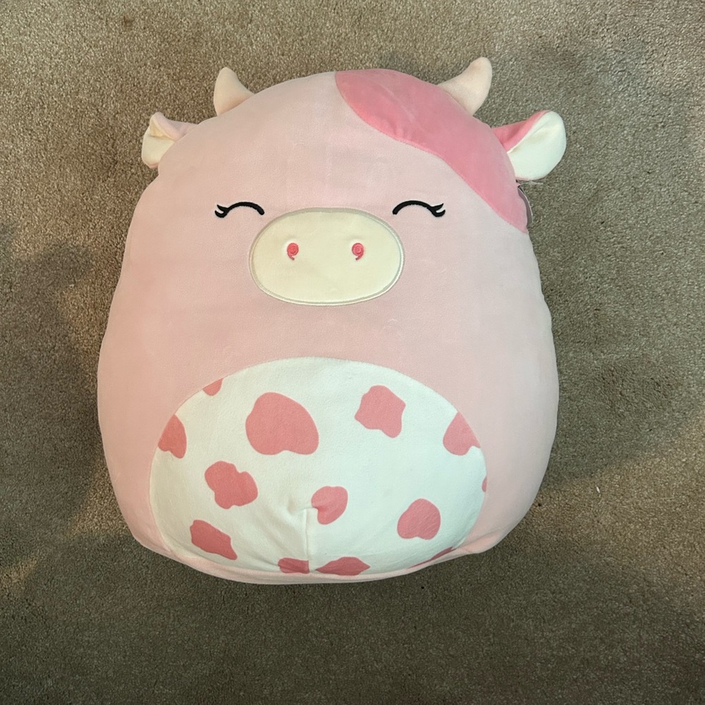 Clay the Squishmallow Cow